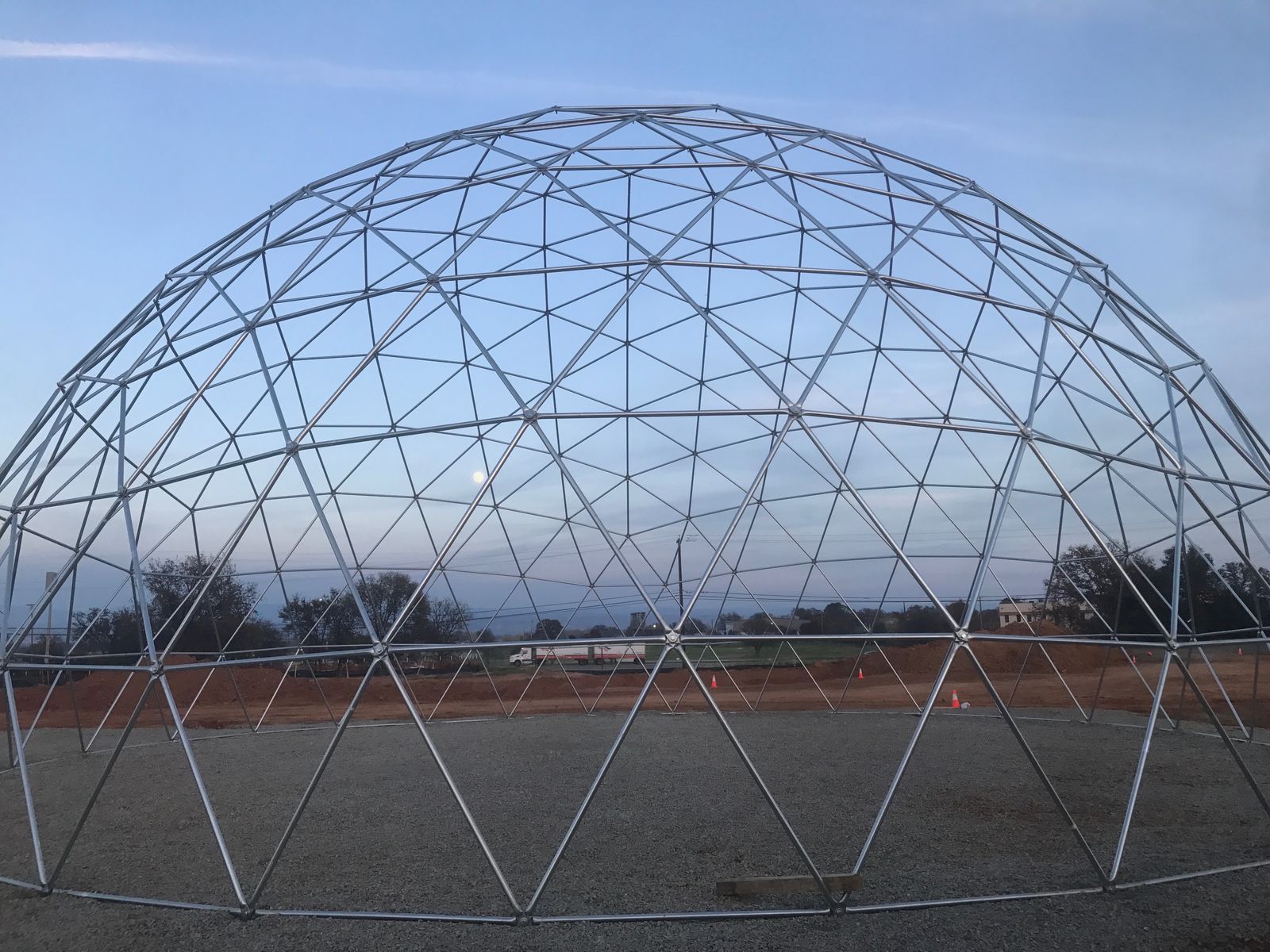 60’ 6V Geodesic Dome Frame