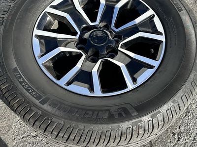 2023 Tacoma rims with Michelin all terrain tires