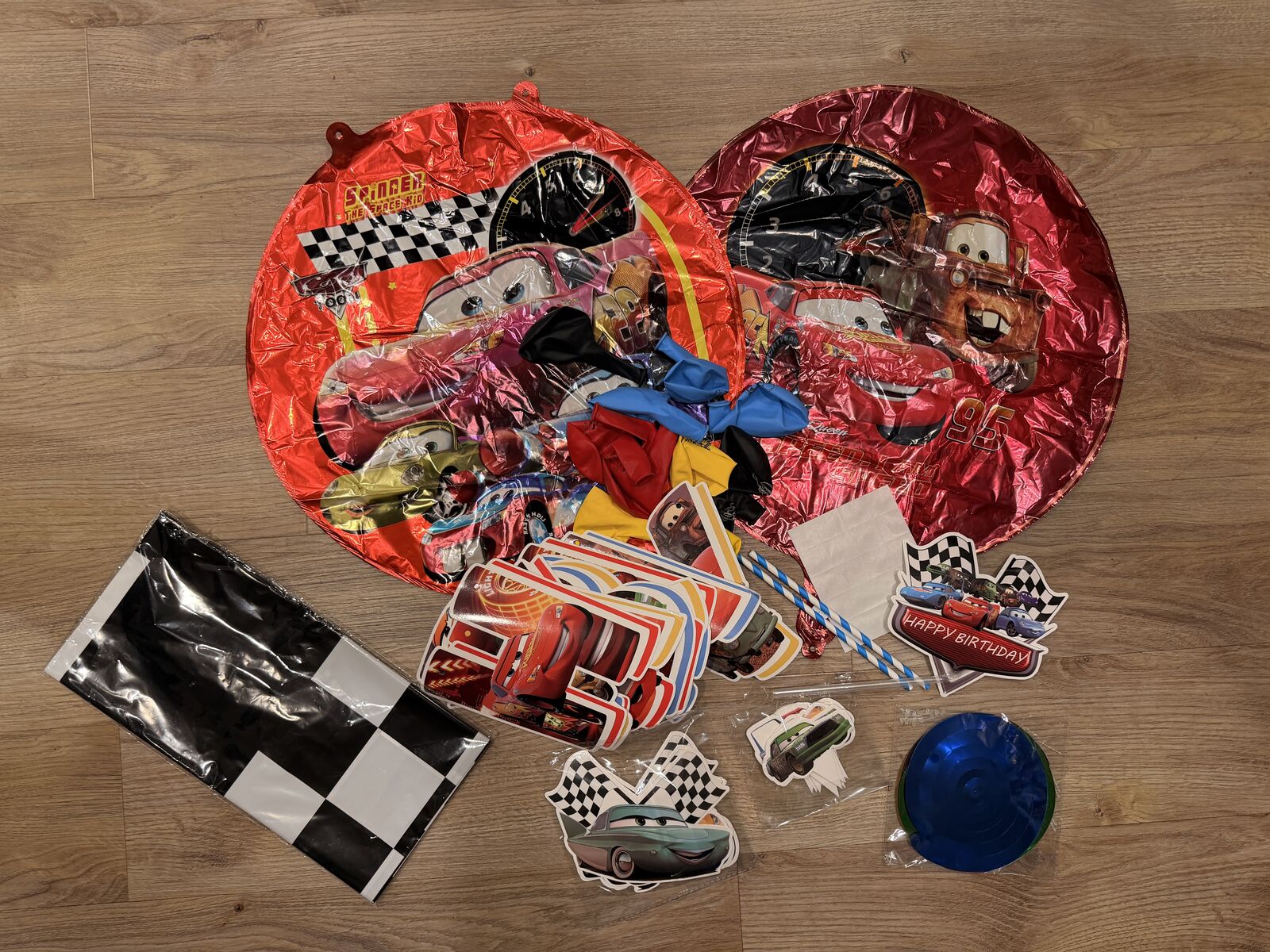 Disney Cars party decorations