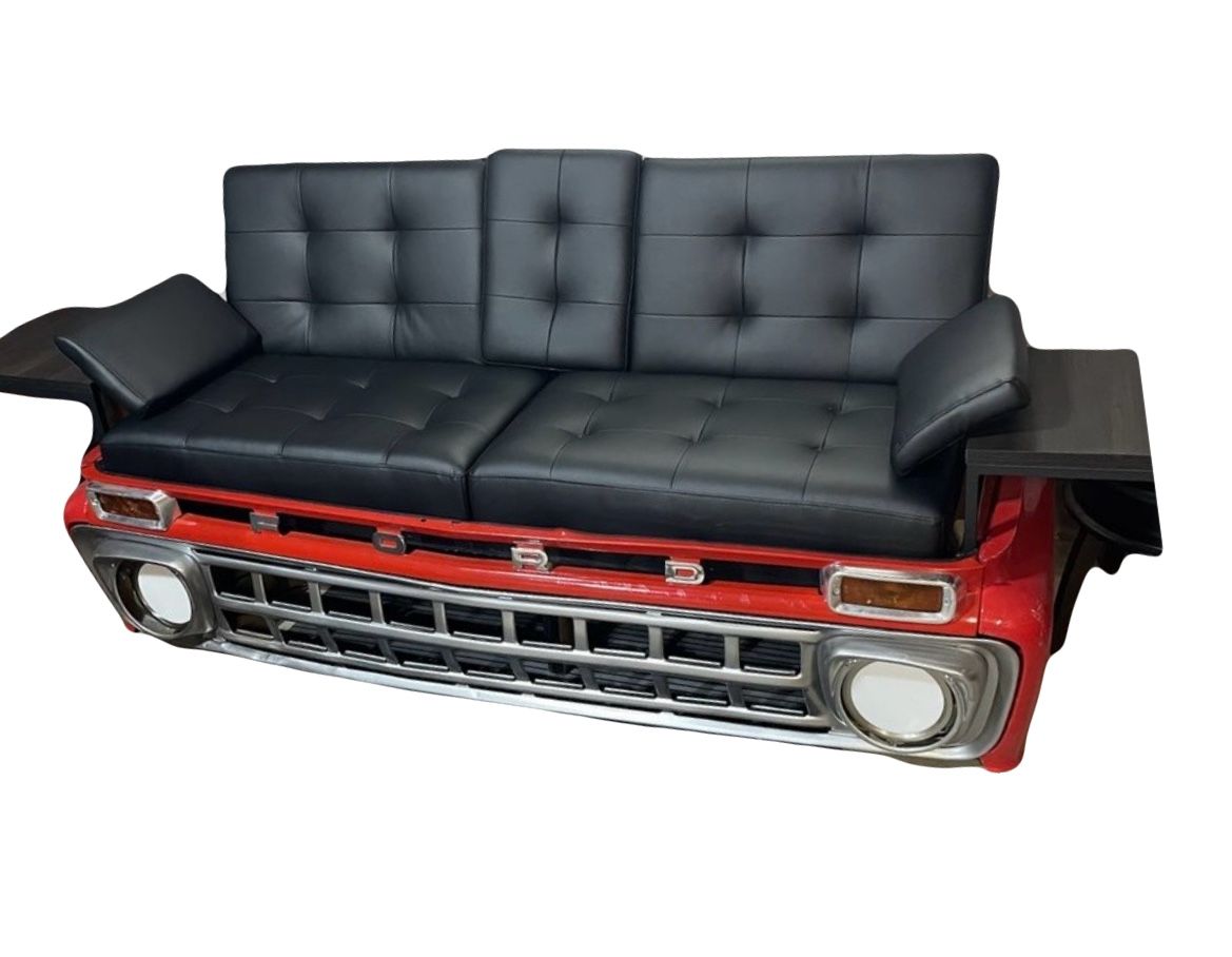 1965 F100 FORD TRUCK COUCH $900 OBO LIGHT UP HAND MADE