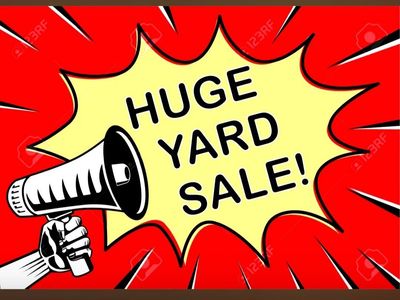 GIANT YARD SALE ! THOUSANDS OF ITEMS...