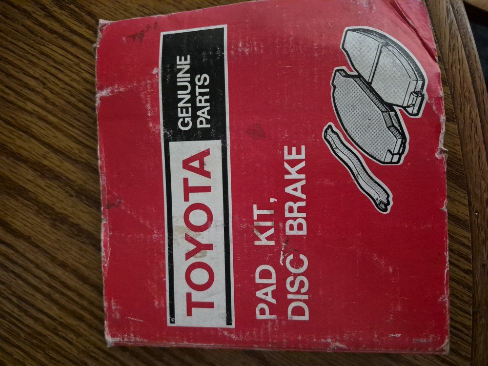 OEM Toyota brake pads