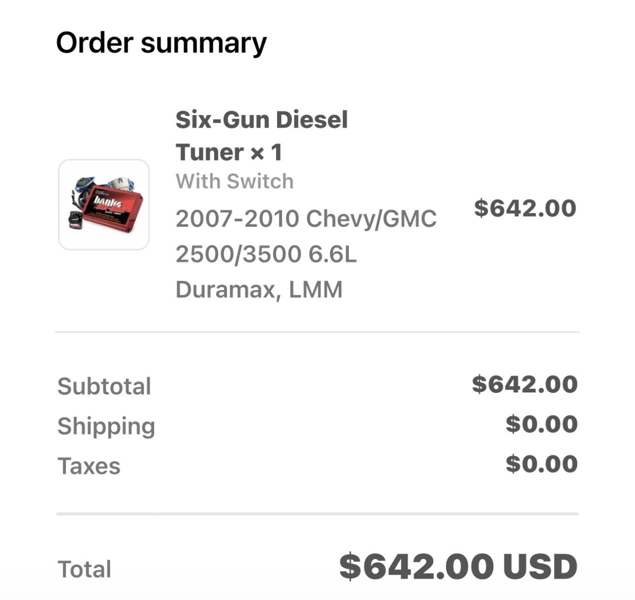 Six-Gun Diesel Tuner