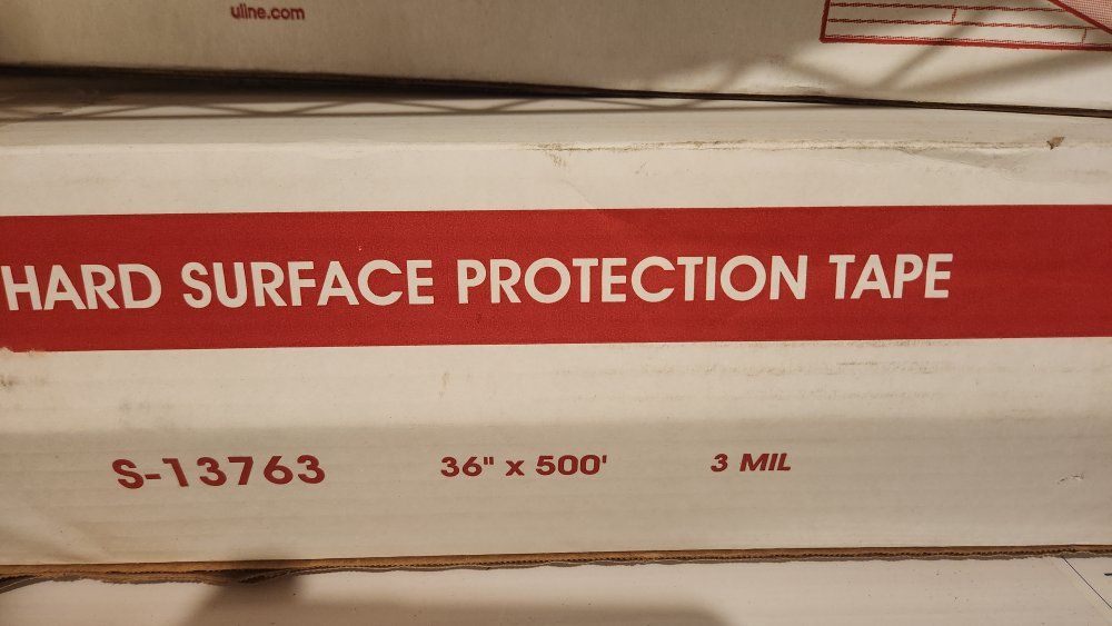 Surface Protection Tape 24" x 200' & 36" x 500' 3 Mil Rolls
