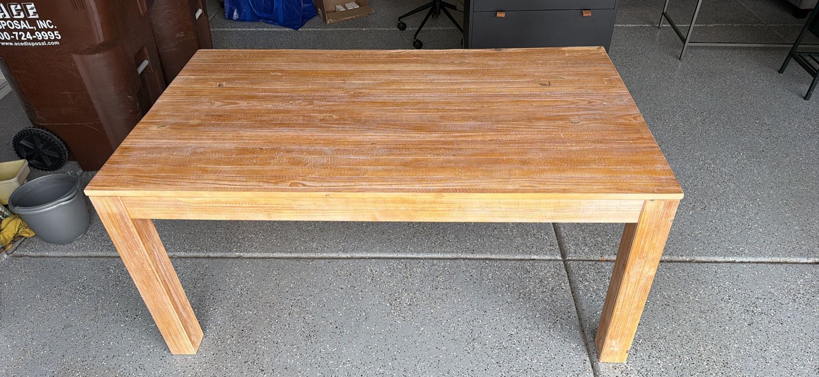 Wood Dining Table.