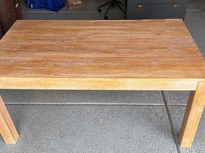 Wood Dining Table.