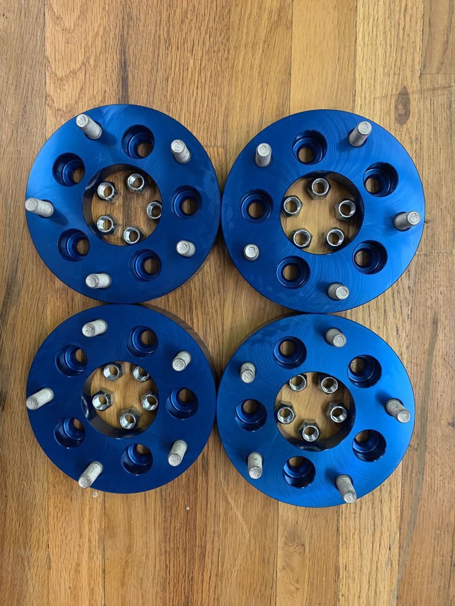 Spidertrax Jeep 5x4.5 to 5x5.5 Conversion kit Wheel Adapter Kit Jeep Wrangler Wheel spacers Spider TraxWHS004