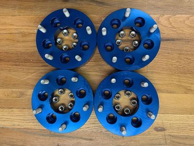 Spidertrax Jeep 5x4.5 to 5x5.5 Conversion kit Wheel Adapter Kit Jeep Wrangler Wheel spacers Spider TraxWHS004