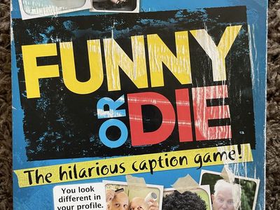 Funny or Die: The Hilarious Caption Game by Hasbro Gaming - Complete Adult Party Game