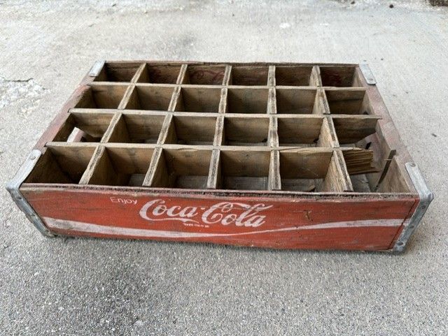 Vintage Coke Coca Cola crate