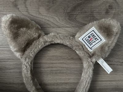 Great Wolf Lodge Plush Wolf Ears Headband