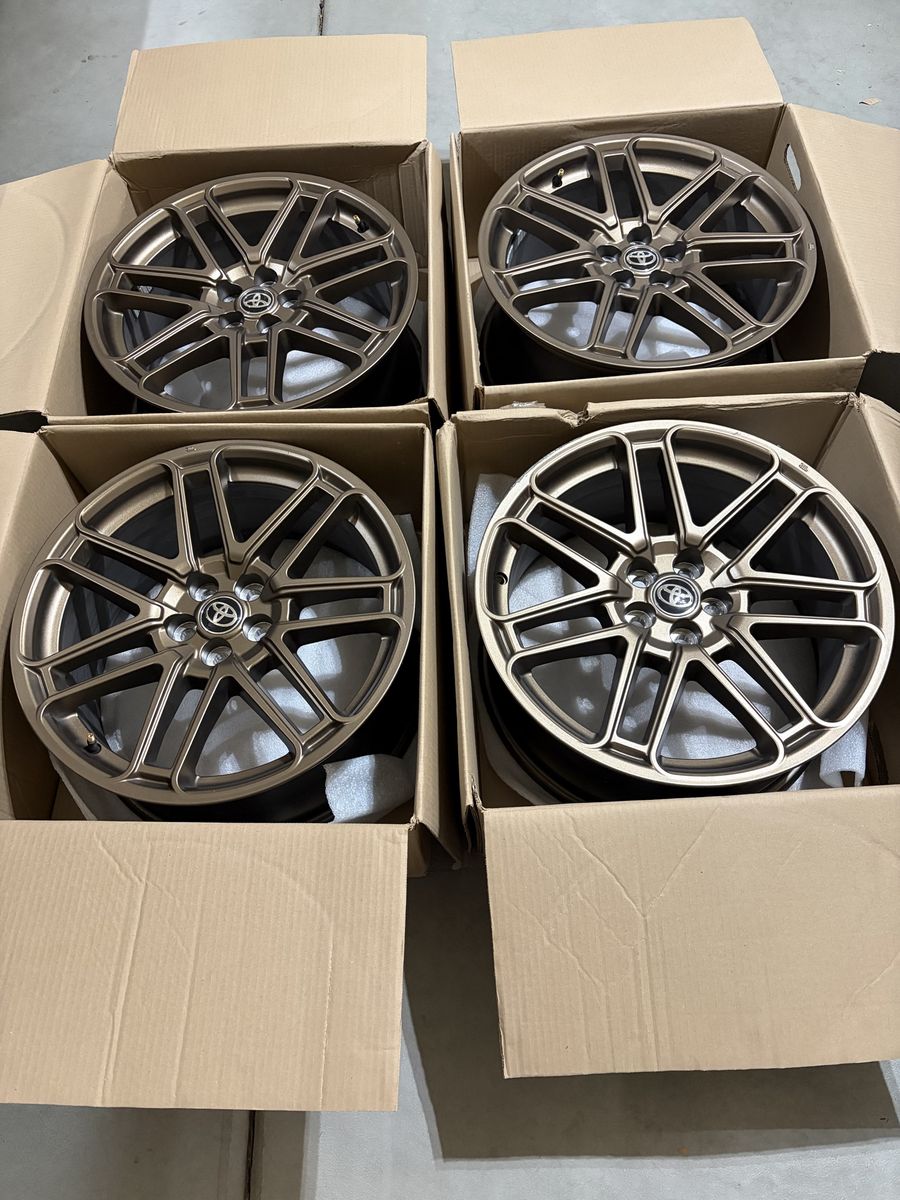 2024 Toyota Corolla Nightshade OEM Bronze Wheels