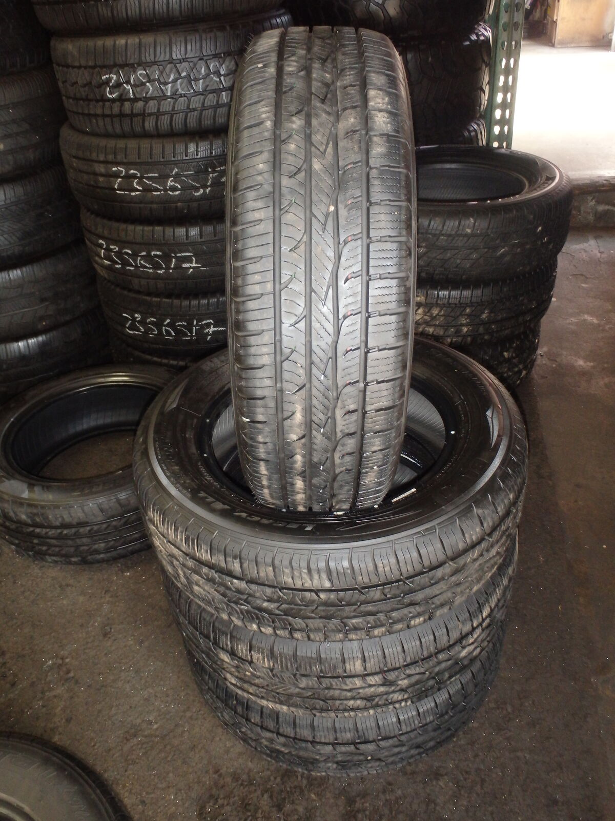 205/65R16 BIG O LEGACY A/S PLUS SET OF USED TIRES