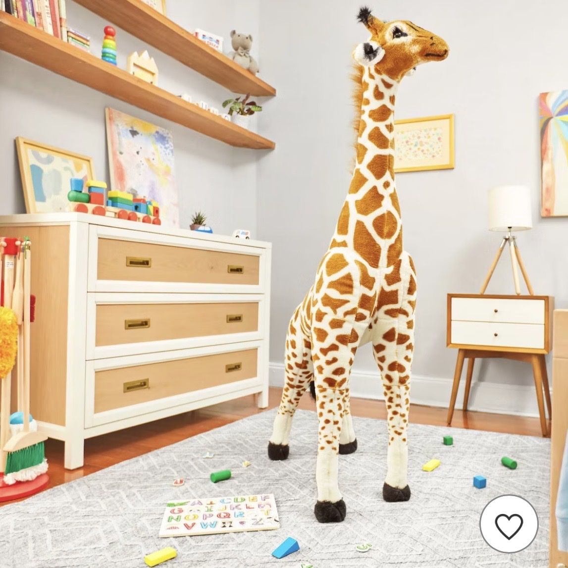 NEW Melissa & Doug 4ft Giant Giraffe Plush - Retails $130