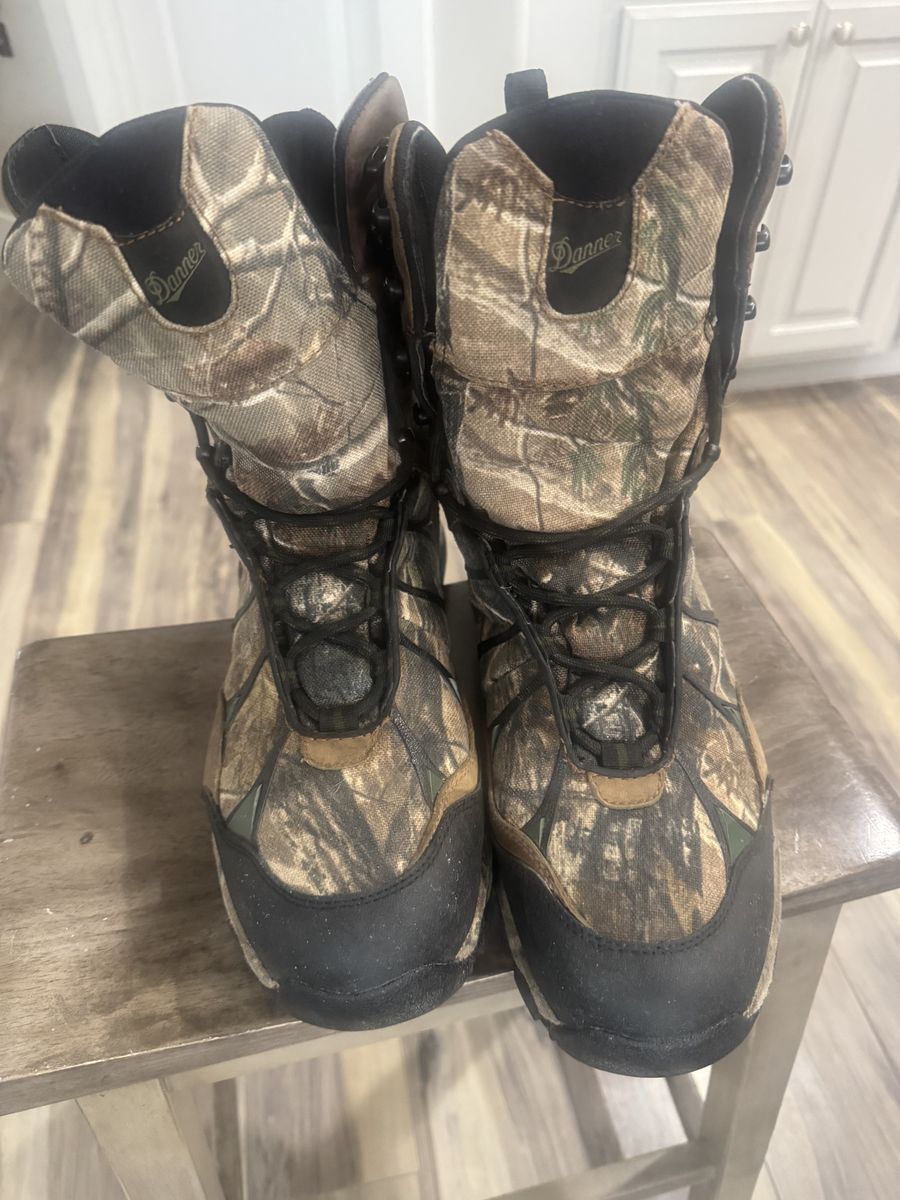 Danner Hiking Hunting Boots Camo Mens Size