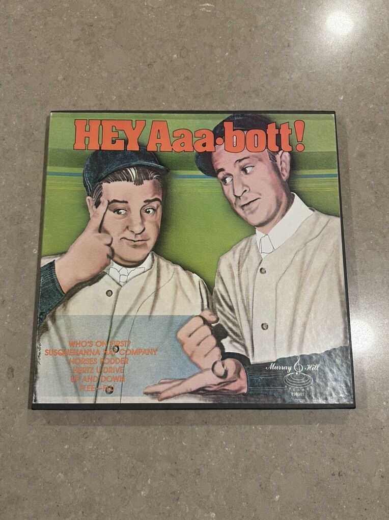 ABBOTT & COSTELLO-3 LP BOX SET Hey Aaa-Bott! Vinyl