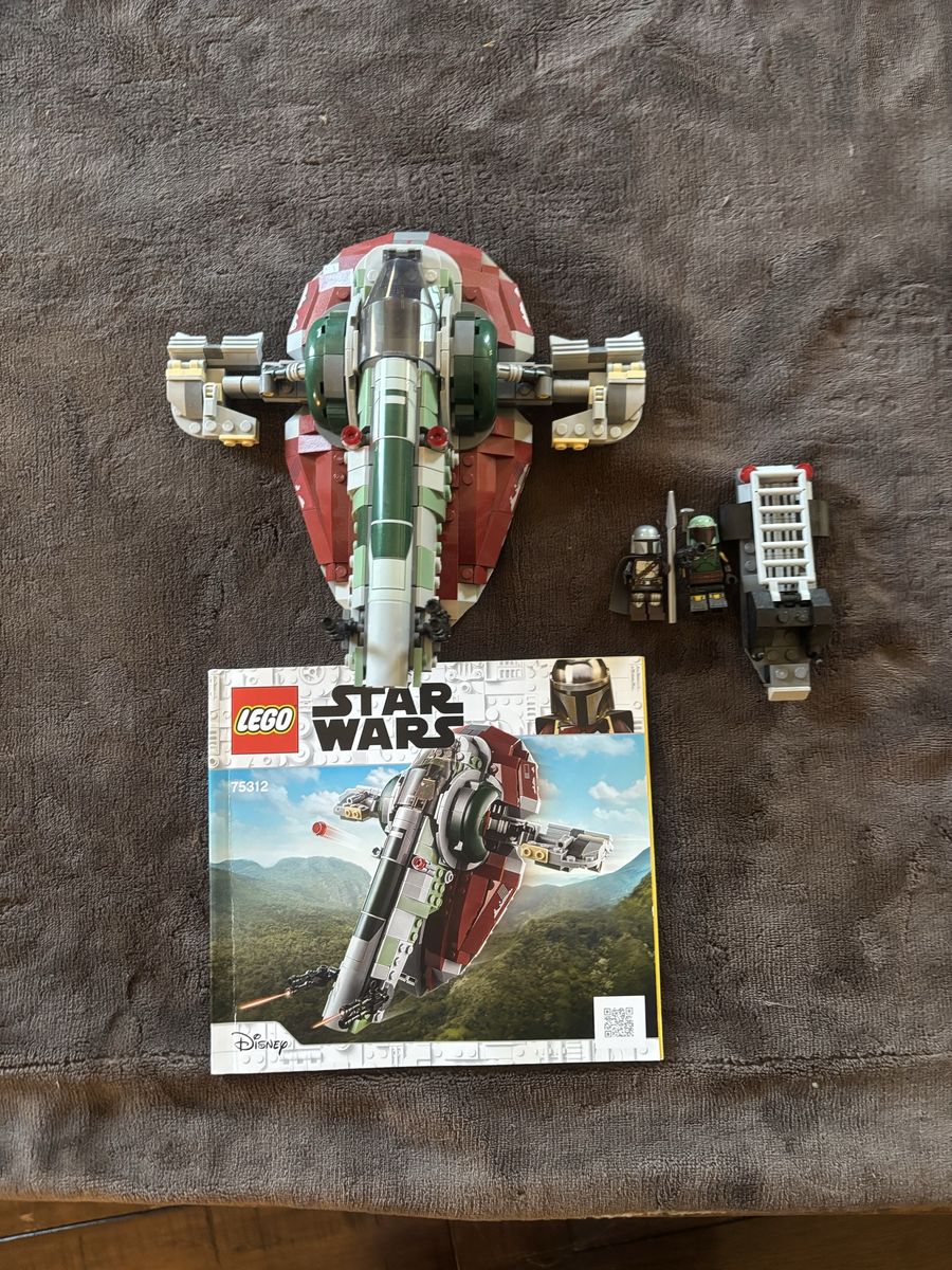 Lego Star Wars The Mandalorian Boba fetts starship