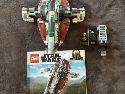 Lego Star Wars The Mandalorian Boba fetts starship