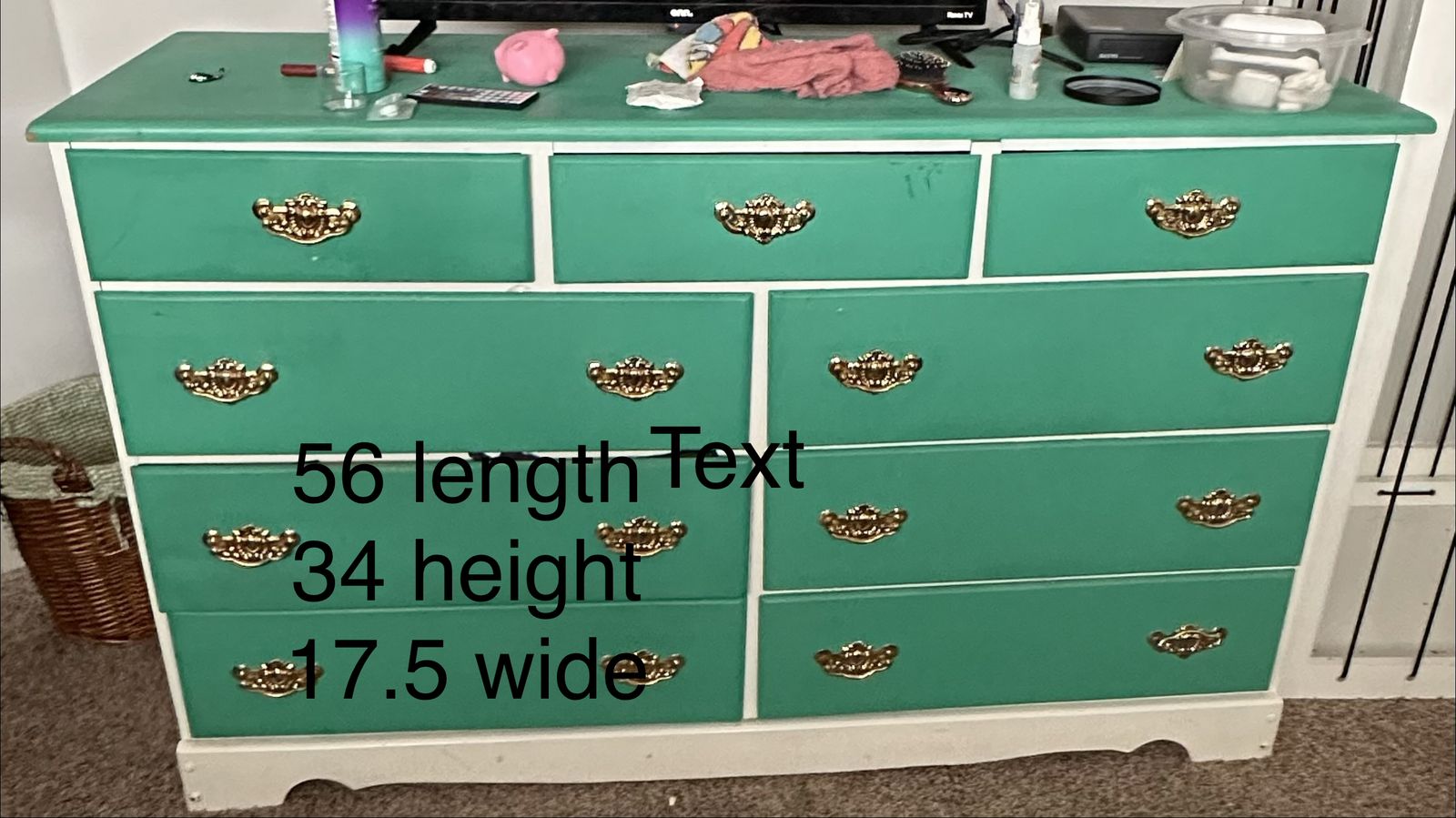 9 Drawer Dresser