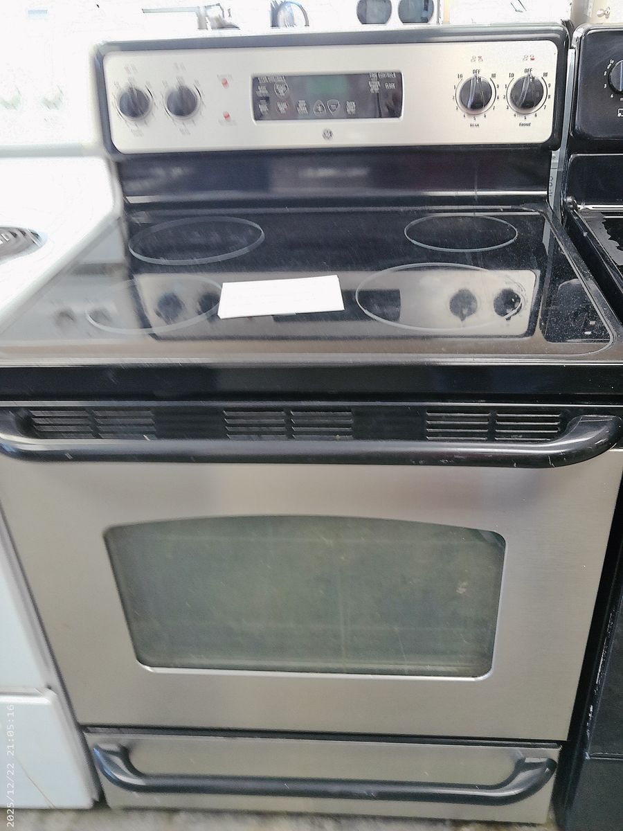 Stainless Steel Smooth Top Range~90 Day Guarantee