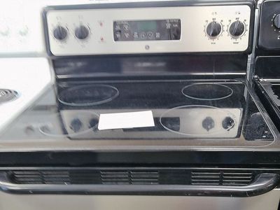 Stainless Steel Smooth Top Range~90 Day Guarantee