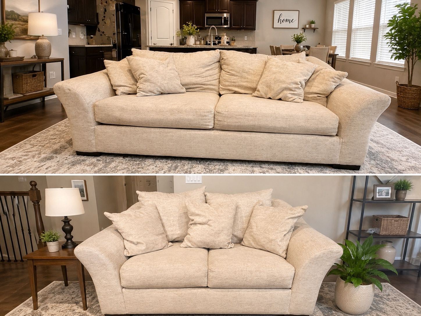 Beautiful Sofa and Loveseat Set