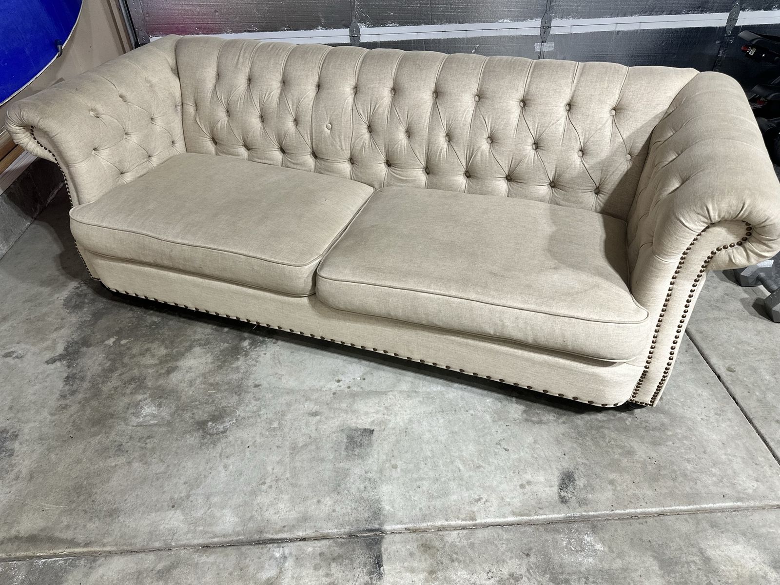 Crème Couch for Sale - $100