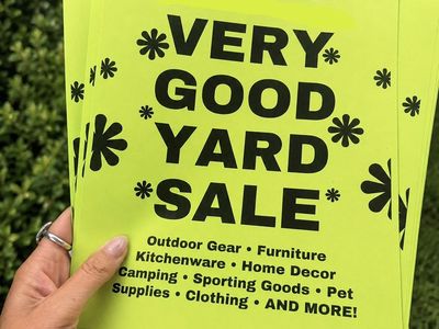 Yard Sale 8/1: Outdoor Gear, Furniture, Home & More