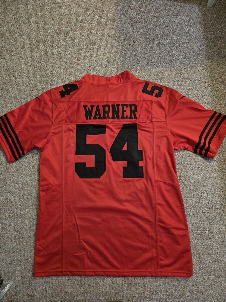 Fred Warner 49ers Jerseys Sizes M-XXXL
