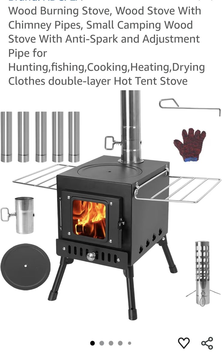 Wood burning stove