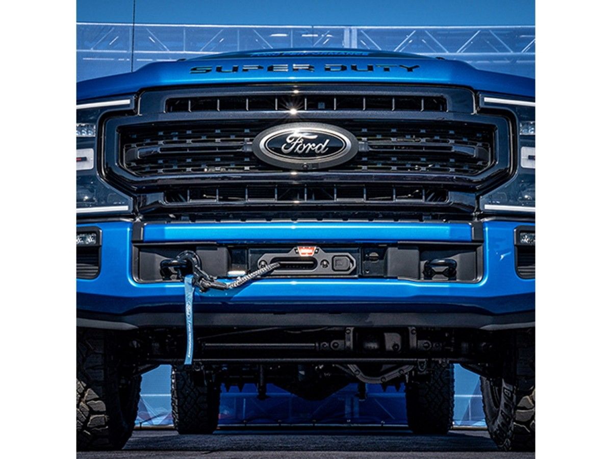 Ford Super Duty Factory Warn Winch 2023-2026