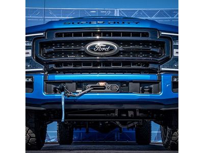 Ford Super Duty Factory Warn Winch 2023-2026