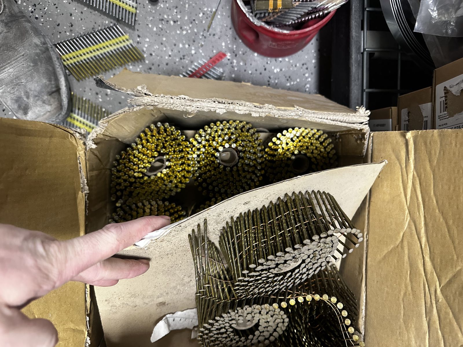 15° WIRE COLLATED COIL PALLET NAILS SCREW SHANK