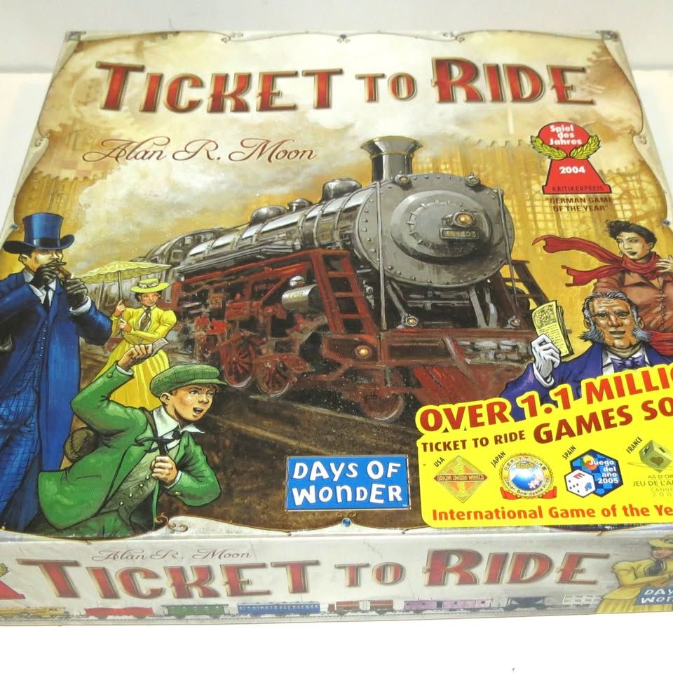 TICKET TO RIDE Days of Wonder Complete! North America Trains