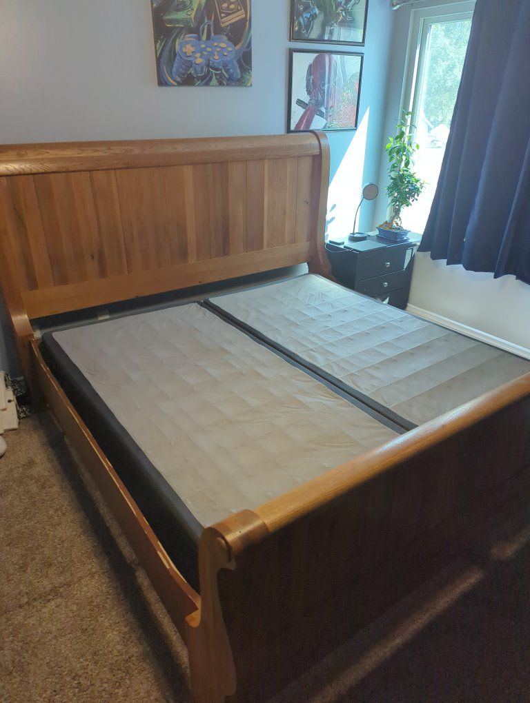 King size bed frame