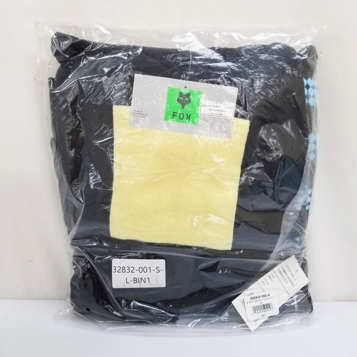 Fox Racing Womens Check It Pullover Hoodie Size Small, Black (32832-001-S-L-BIN1)