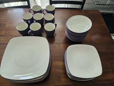Purple Dish Set