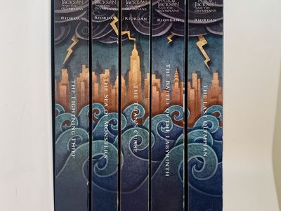 Percy Jackson & The Olympians Books Set