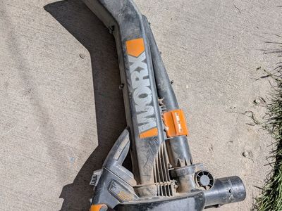 Worx brand leaf blower
