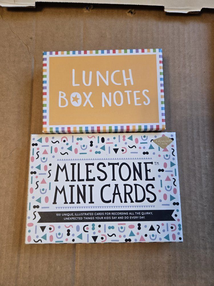 Milestone Mini Cards & Lunch Box Notes Set