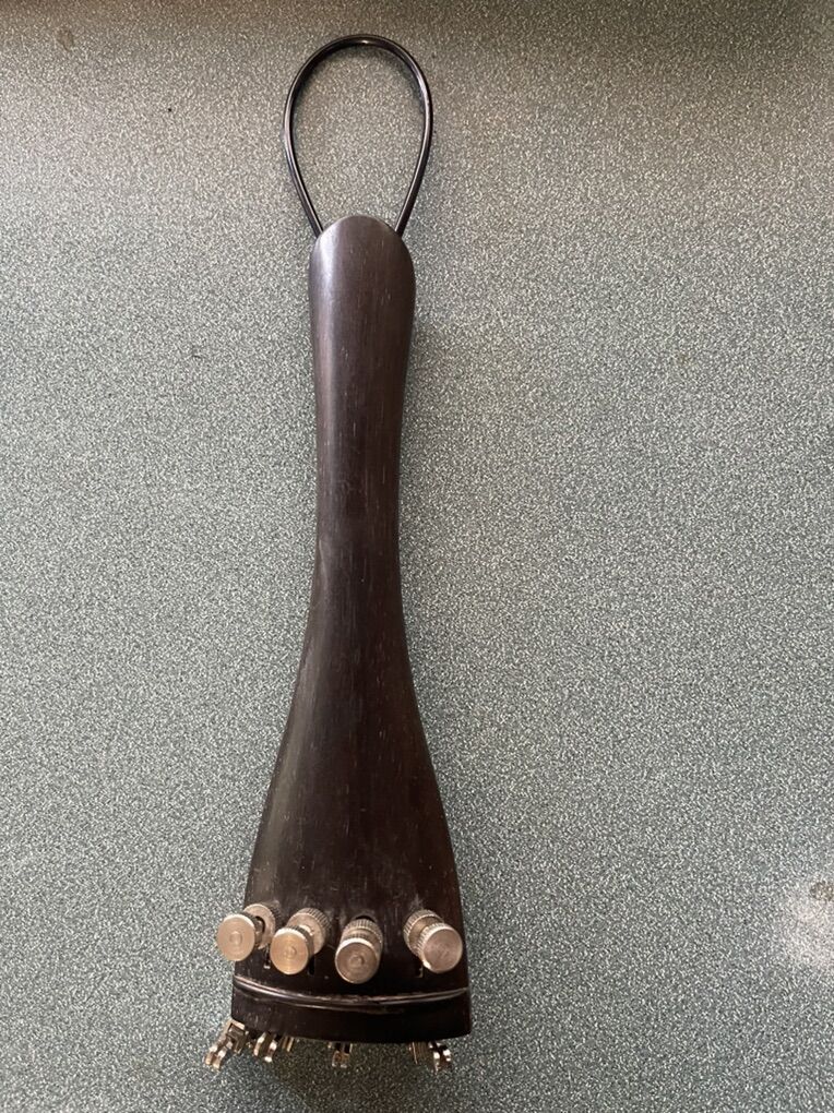 Ebony Cello Tailpiece