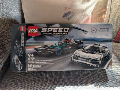 LEGO Speed Champions Mercedes-AMG F1 W12 E Performance & Mercedes-AMG Project One 76909 - USED