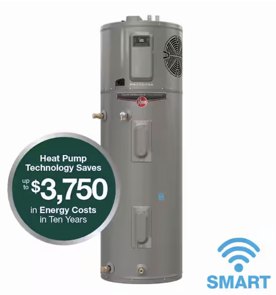 Rheem Performance Platinum 40 Gal. Smart High Efficiency Hybrid Heat Pump Water Heater