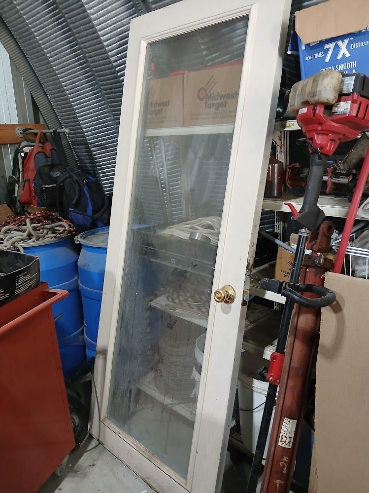 Full Glass Door with frame