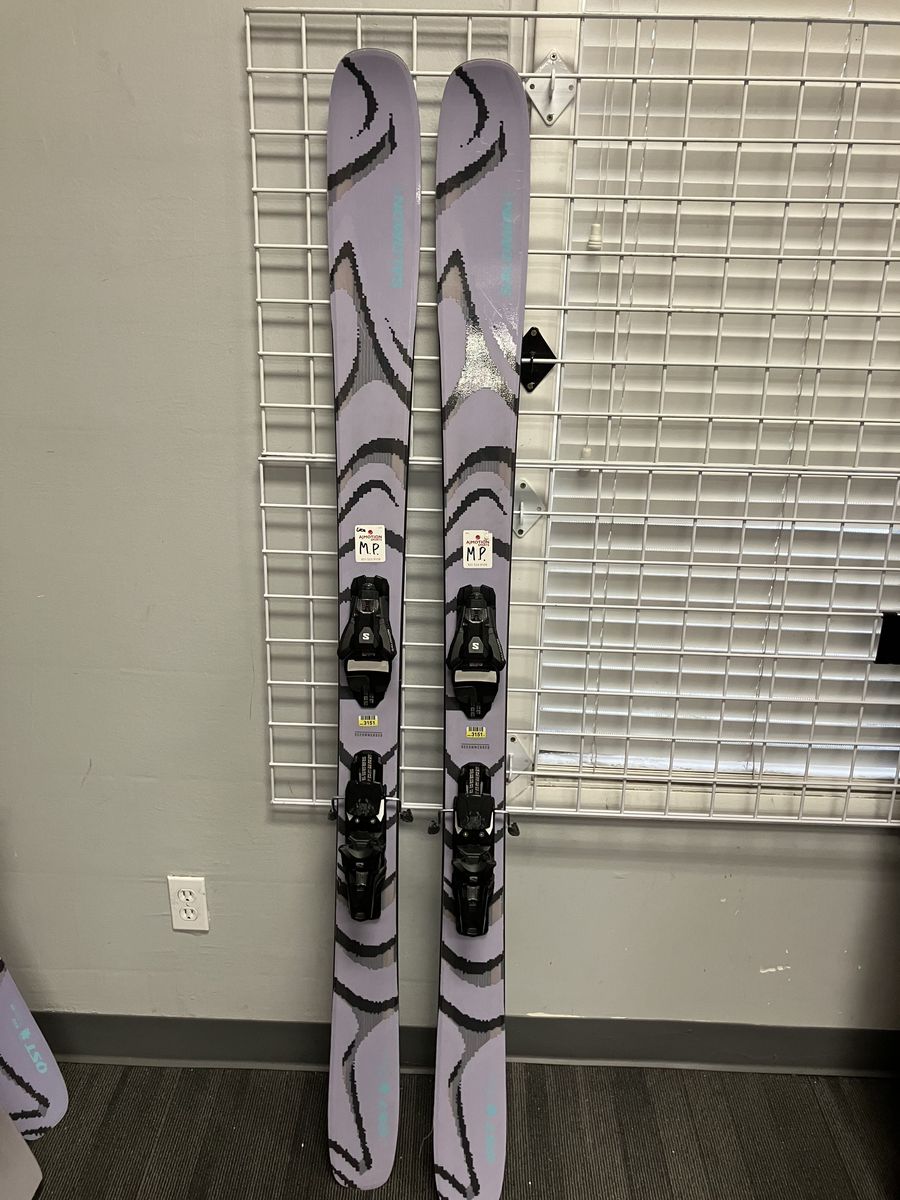 Salomon QST 100 180cm Skis w/ SALOMON Strive 13 GW Binding - Lightly Used (2026)