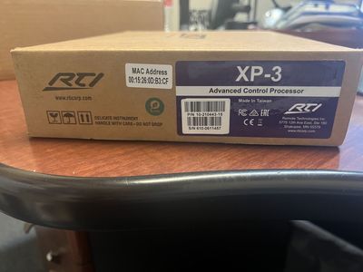 RTI T2x Wireless Remote w/ Charging Dock & XP-3 Advanced Processor
