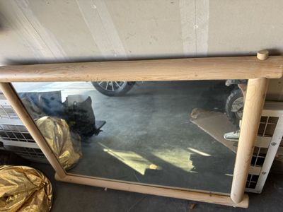 Log Frame Mirror