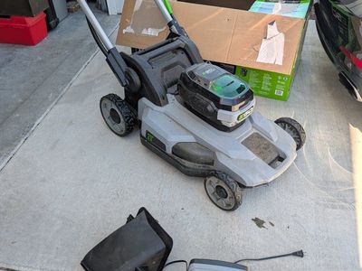 Ego electric lawnmower