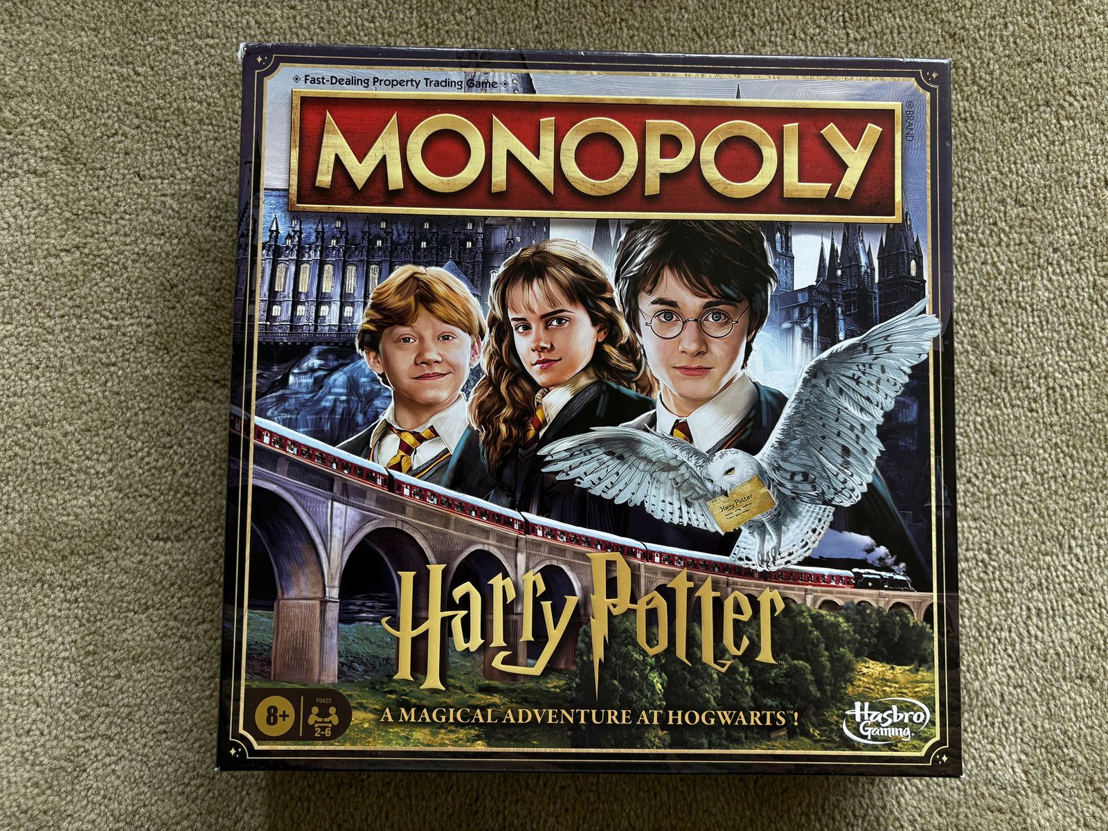 NEW/COMPLETE Monopoly: Harry Potter Edition