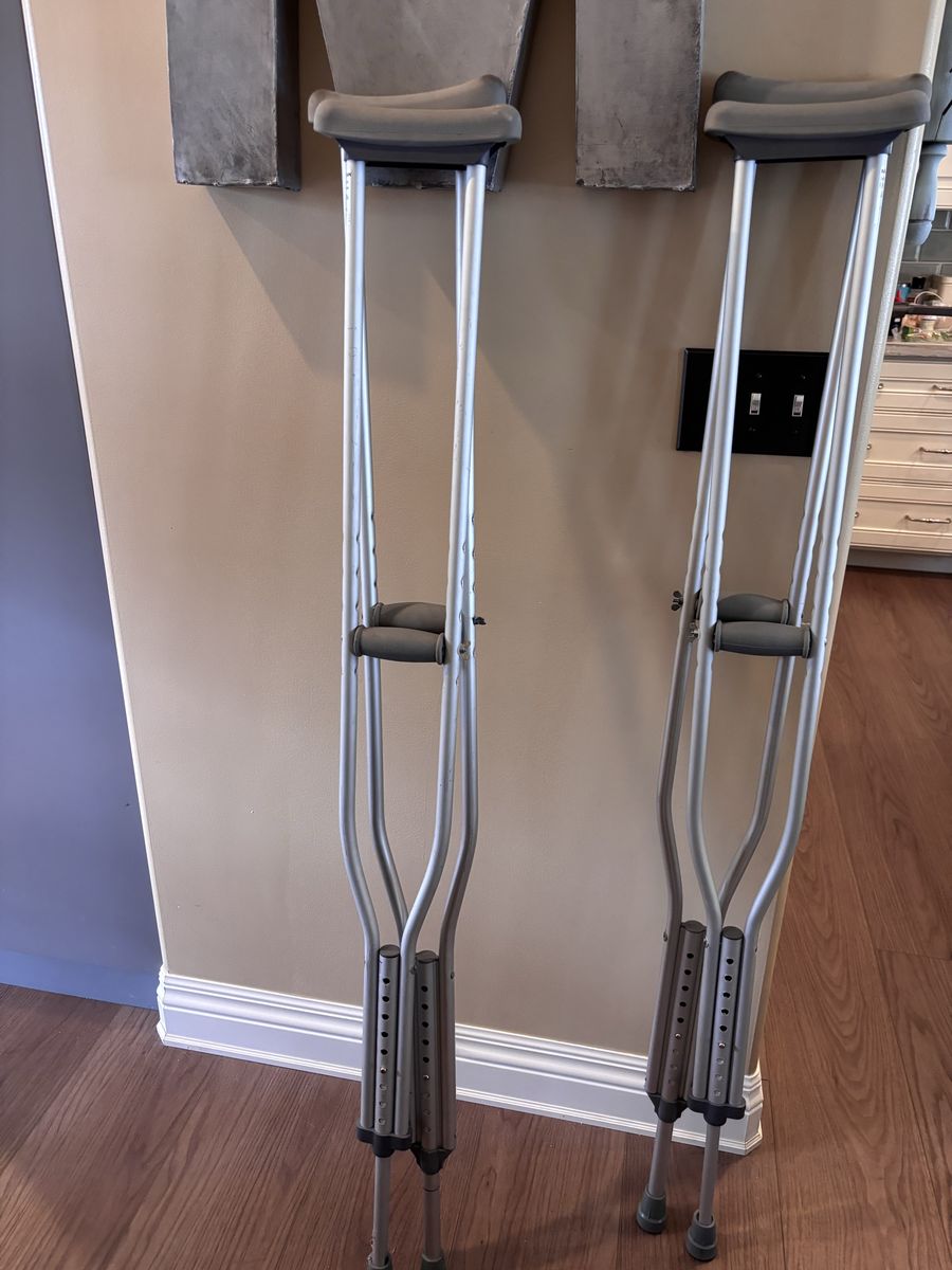 Adjustable Crutches $15 Pair